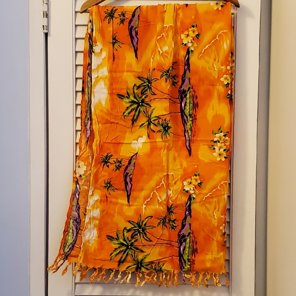 Sarong Wrap Swim Cover-Up